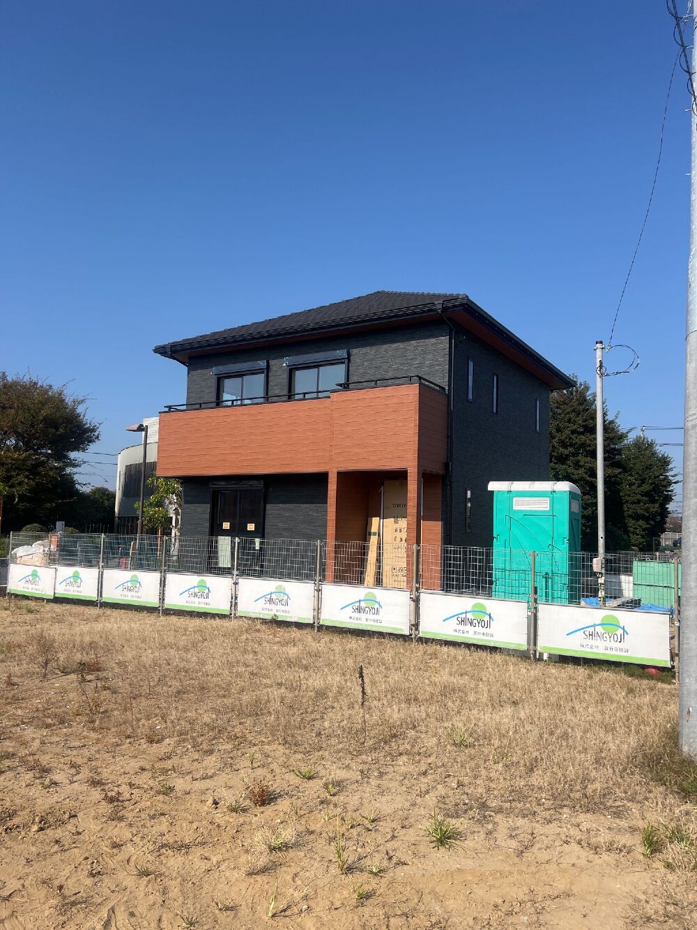足場が取れました。